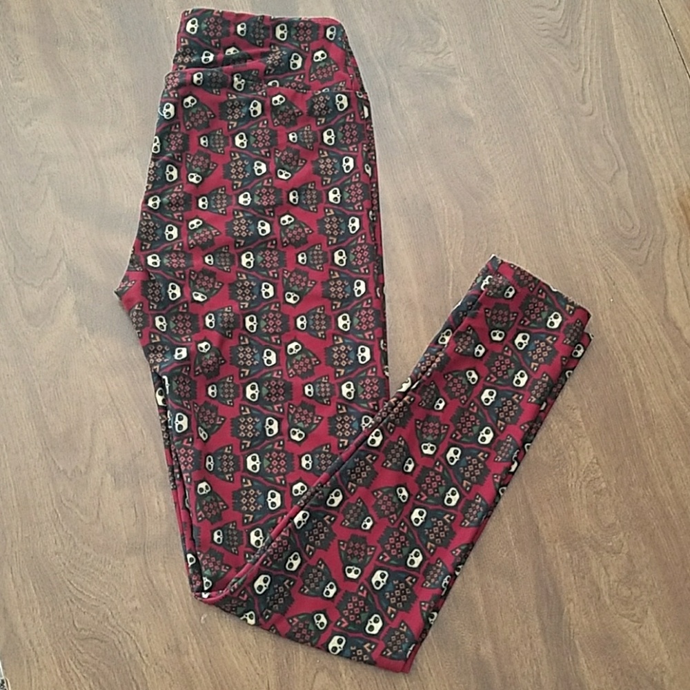 LuLaRoe OS leggings owls